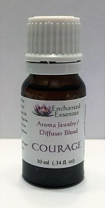 "Courage" Essential Oil Blend for Jewelry and Diffusers 10ml